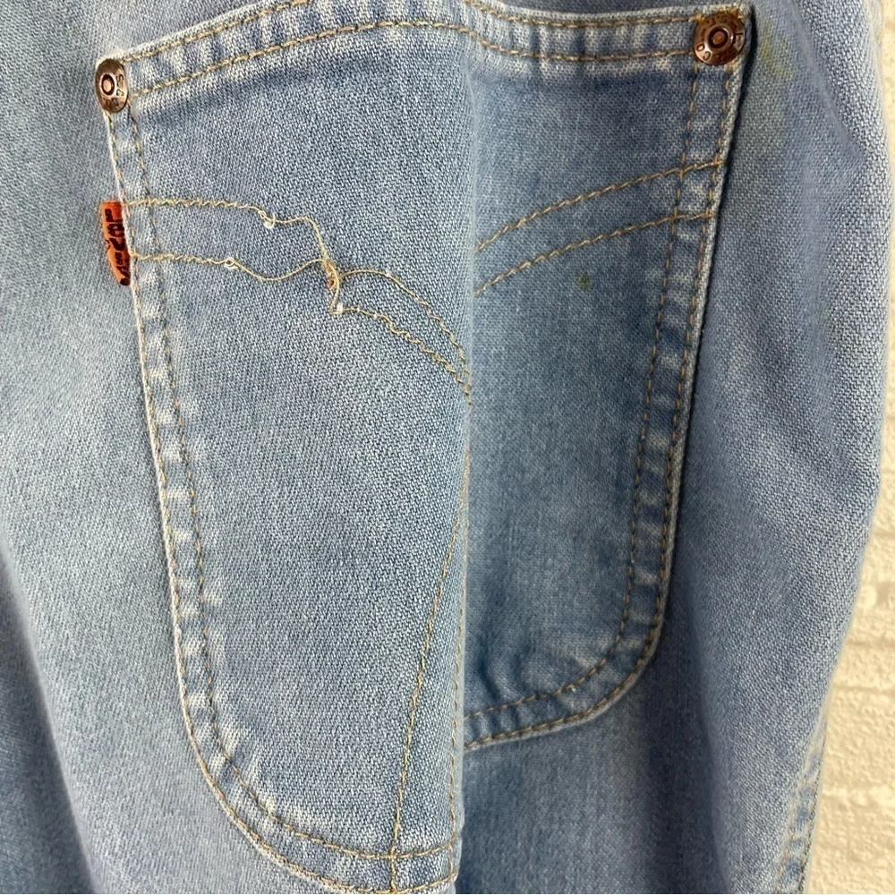Levi's‎ Vintage Orange Tab With A Skosh More Room Stretch Jean Size 35 X 32